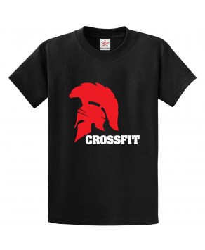Corinthian Helmet CrossFit Classic Unisex Kids and Adults T-Shirt